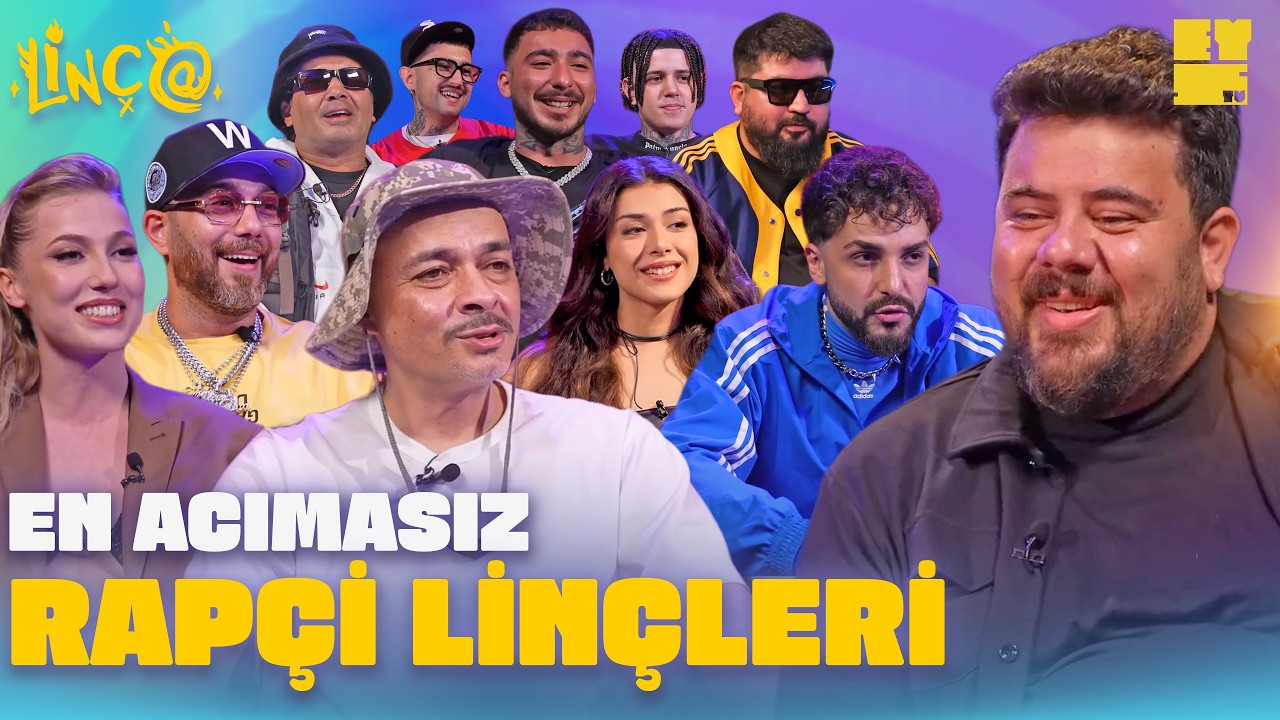 Ceza Şok Oldu! Rapçiler En Sert Linçleri Okuyor🎤 Ceza, Sefo, Killa Hakan, Güneş, Murda | Linç@