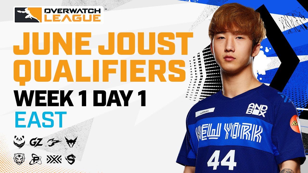 Overwatch League 2021 Season | June Joust Qualifiers | Week 1 Day 1 &mdash; East