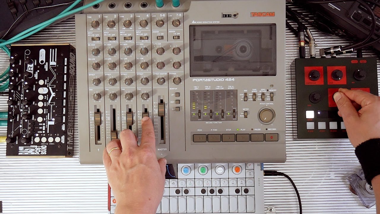 Gasoline and Evidence | Portastudio, OP1, OTO Boum, Thyme