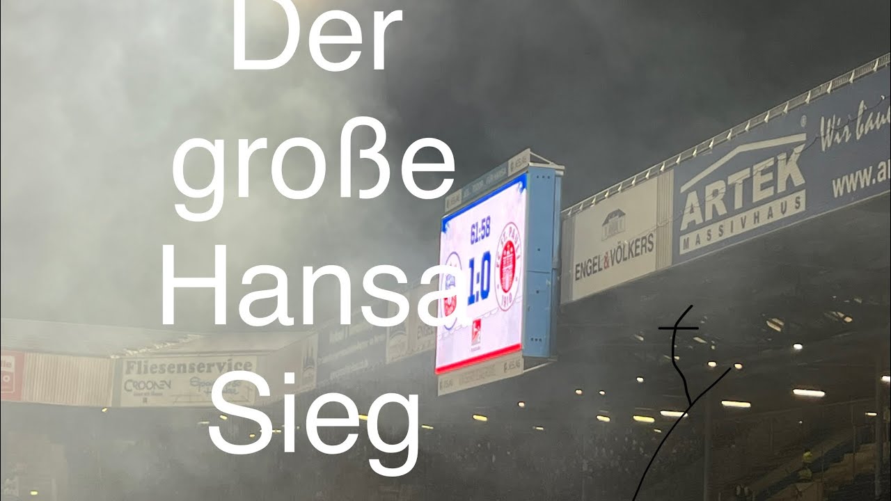Hansa gegen St. Pauli 2.4.2022￼