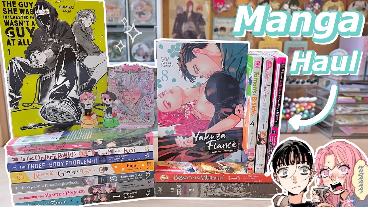 Manga Haul + Unboxing 📦 || September