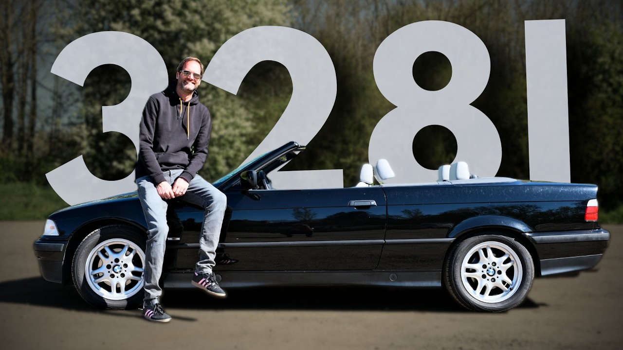 Ausfahrt im BMW E36 328i Cabrio aus 1. Hand