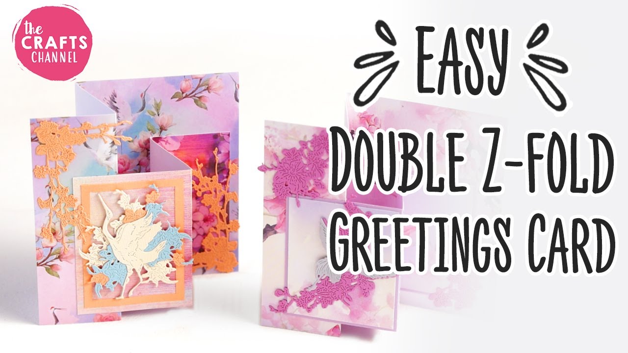 Easy Double Z Fancy Fold Card Tutorial | AD