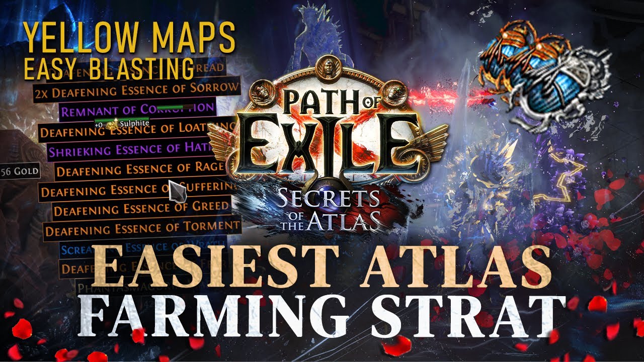 EASIEST ATLAS STRAT - 5+ Divines per hour IN YELLOW MAPS!