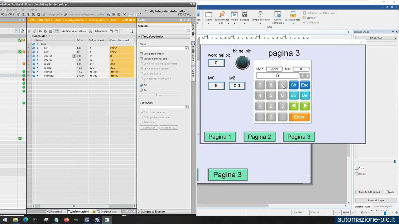 Corso di programmazione HMI Weintek - Funzioni PLC