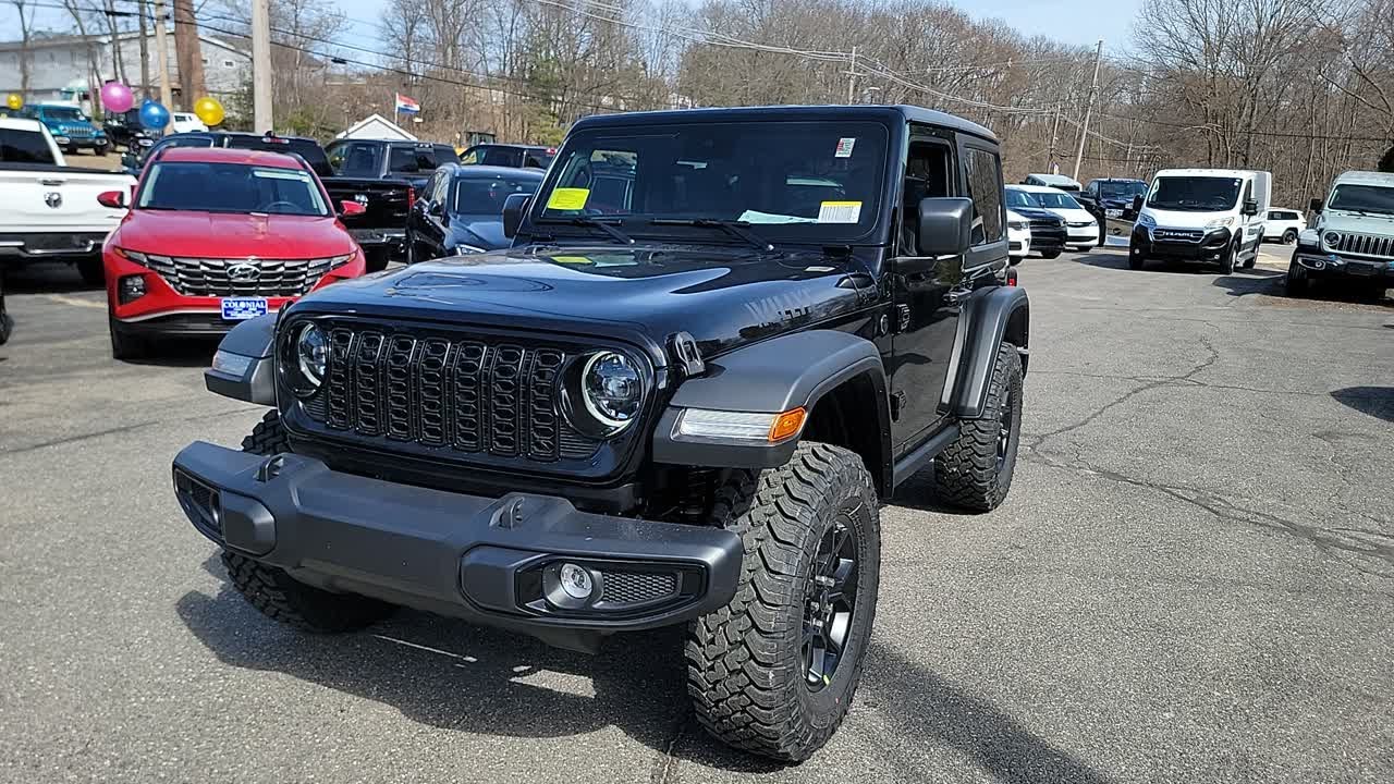 2025 Jeep Wrangler Willys Hudson, Natick, Worcester, Westboro, Lowell MA
