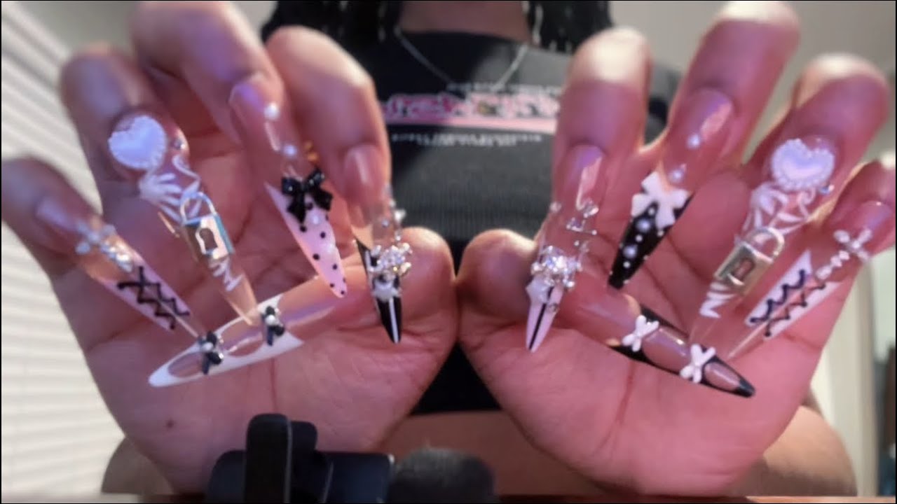 Nail ASMR (no talking) 