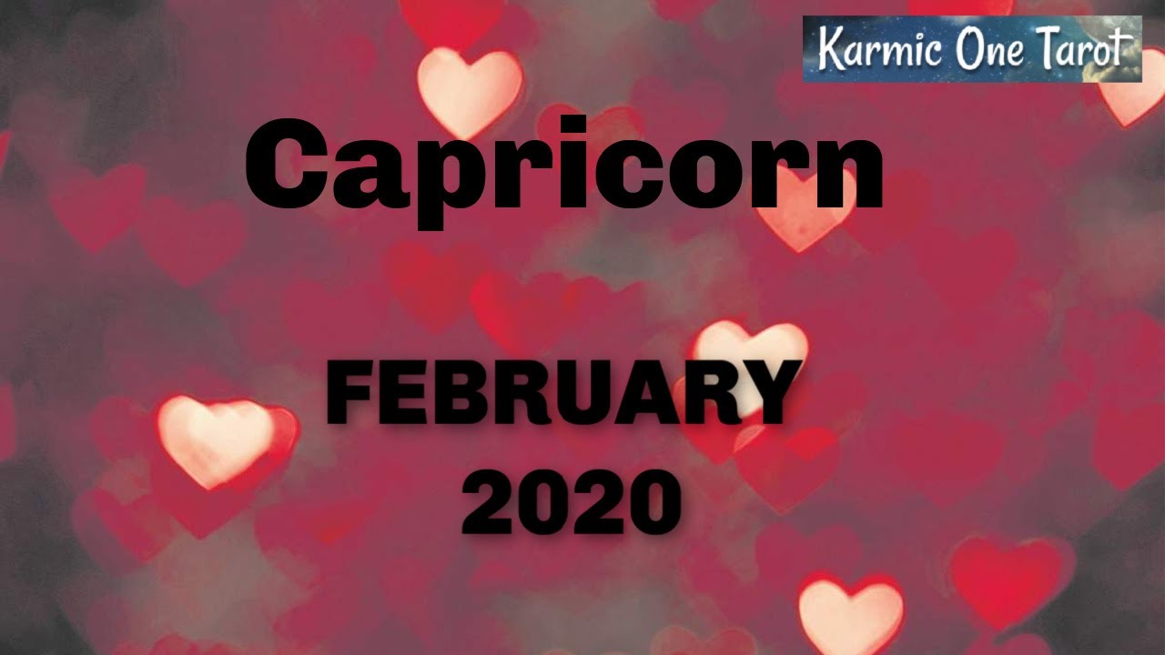 CAPRICORN February 2020 ~ You'd Better Sit Down For This, Take A Breath