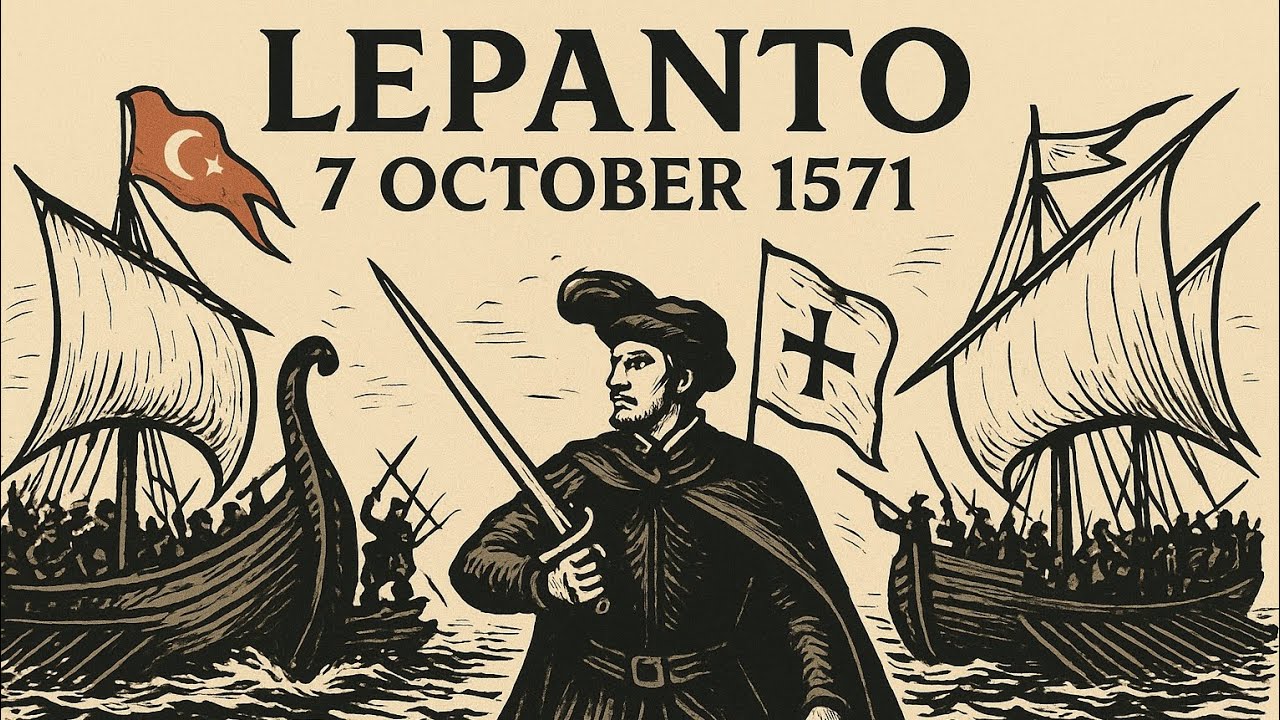 La Batalla de Lepanto || El día en que Europa frenó al Imperio Otomano #historia