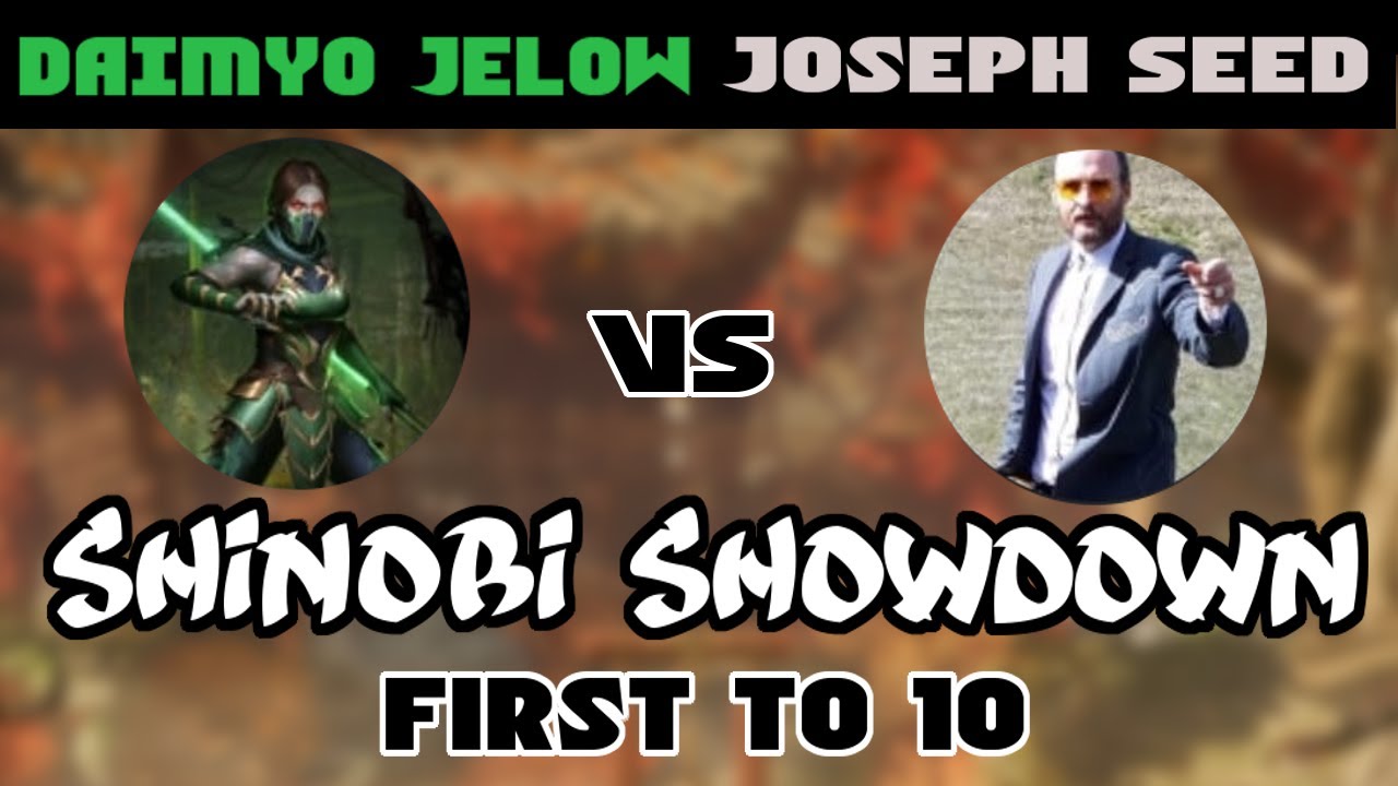SHINOBI SHOWDOWN - DAIMYOW JELOW VS JOSEPH SEED - MORTAL KOMBAT 11 - STREAM 