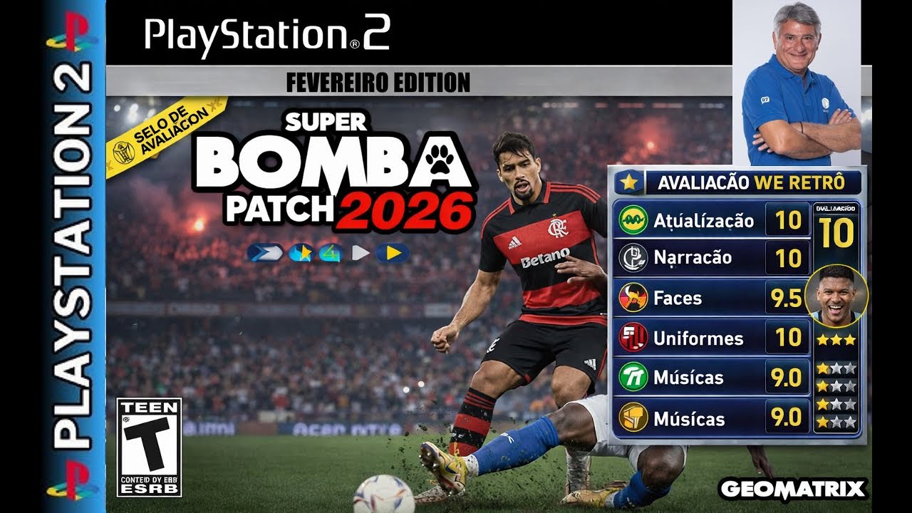 🔥 BOMBA PATCH 2026 PS2 – ATUALIZAÇÃO FEVEREIRO 2026 🔥