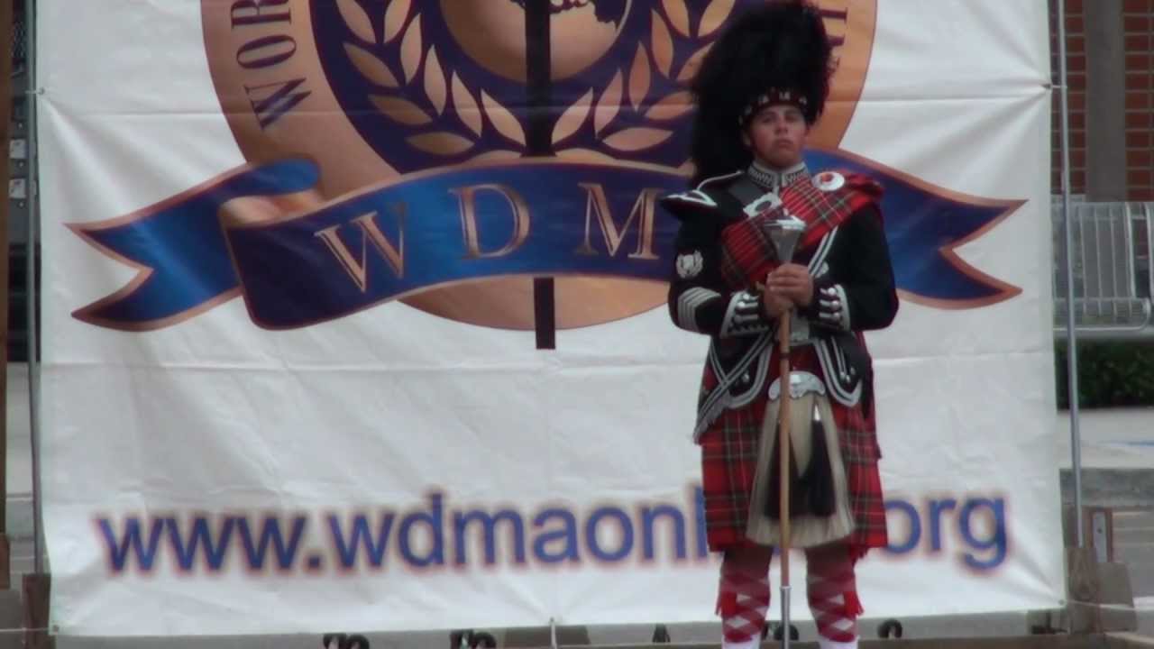 Drum Major Christopher Cortez - World Class Military & Mace - 2012 Drum Major Championships