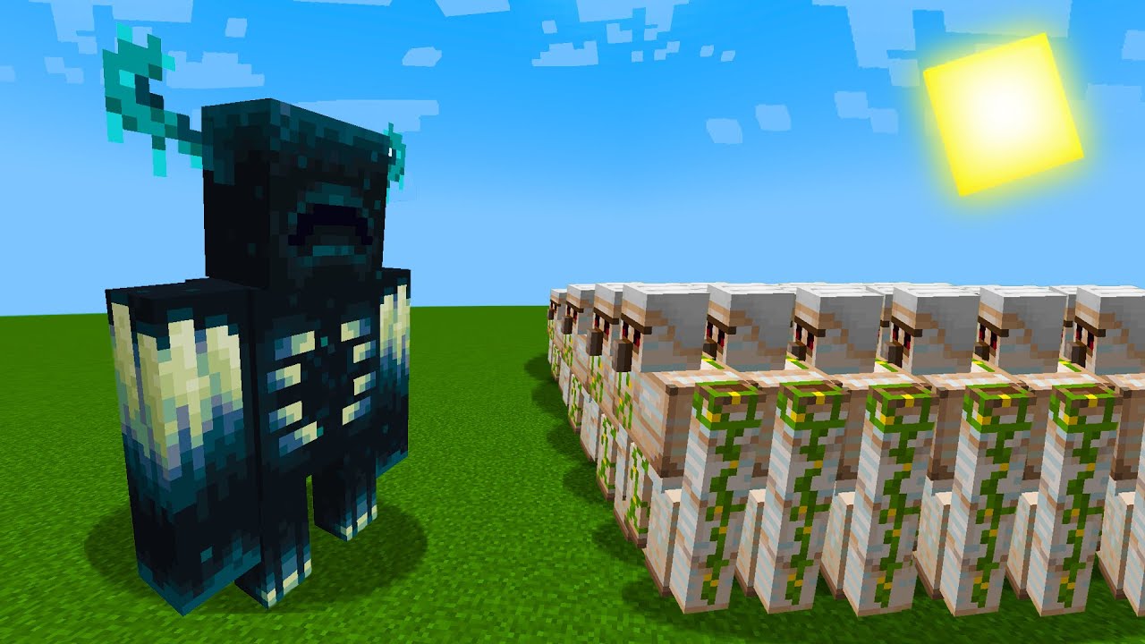 WARDEN vs TOTI MOBII din MINECRAFT! *IMPOSIBIL*
