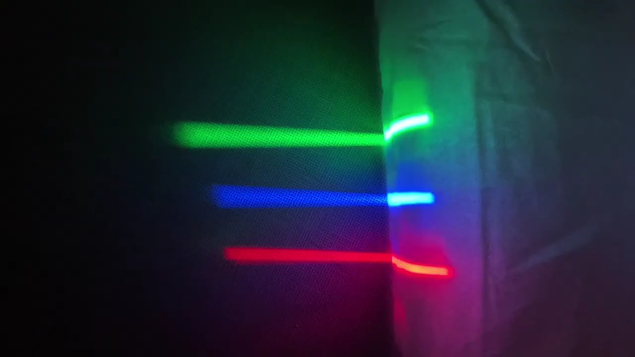 Transparent, translucent, opaque laser investigation