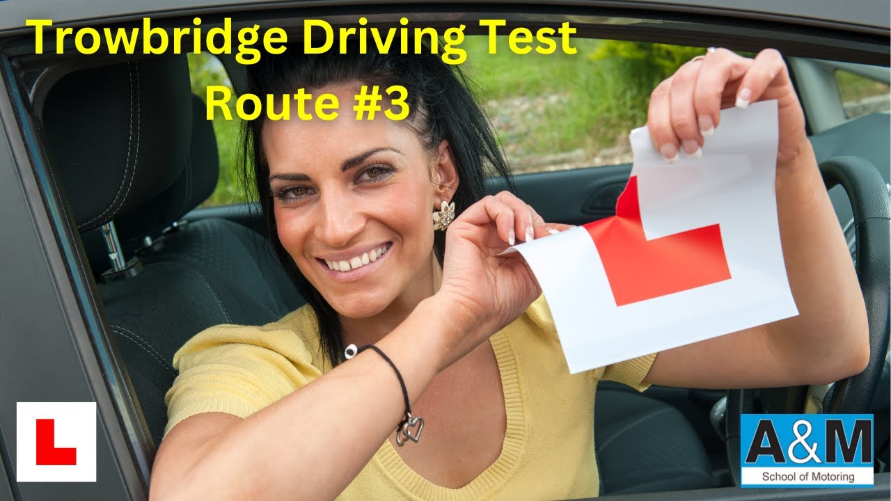 👌✅️Trowbridge DRIVING TEST ROUTE - ZERO Faults..a Pass!!👌✅️ #drivingexam #drivingtest