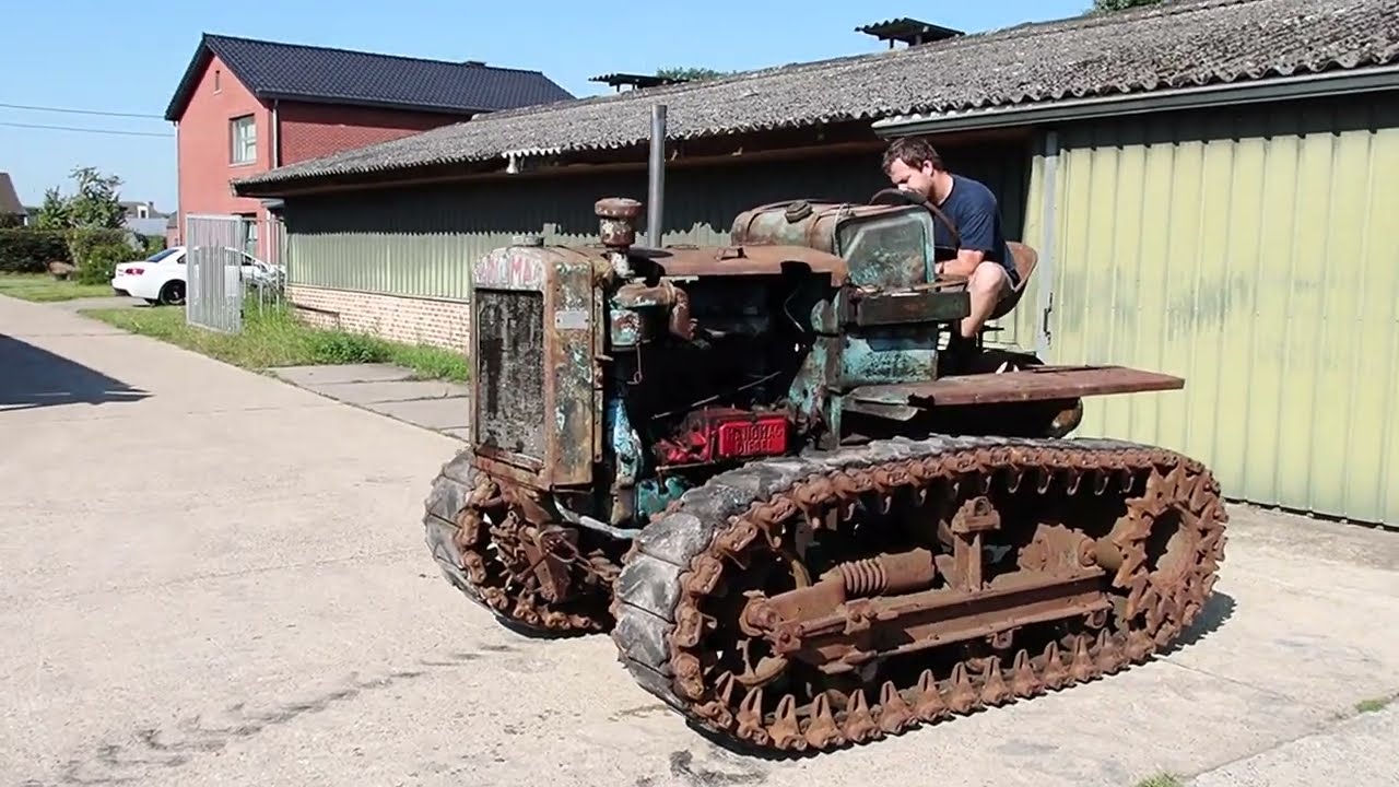 Hanomag K50 @ HappyOldIron Antique tractors in Belgium