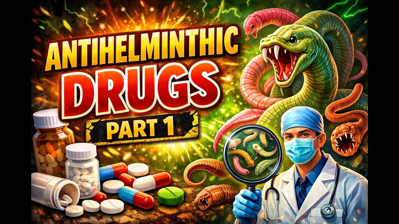 AntiHelmintic Drugs - Part 1 Introduction and Mazzotti reaction