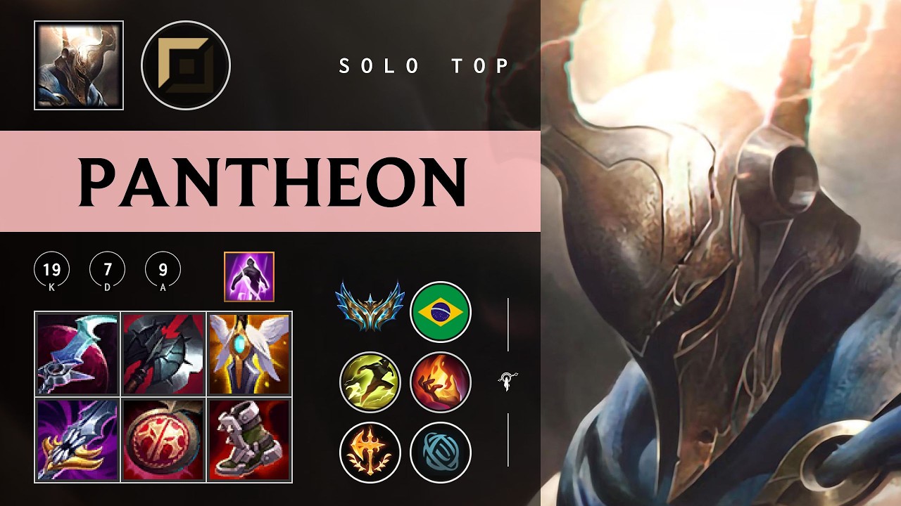 Pantheon Top vs Rumble - BR Challenger Patch 26.05