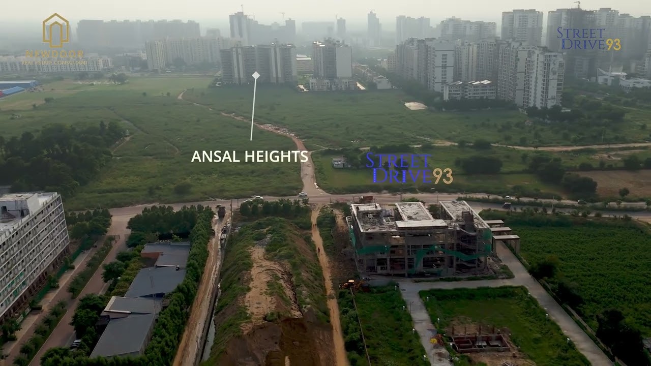 🚧 Street Drive 93 Gurgaon | Latest Development Update | Sector 93 Growth 2025 📈