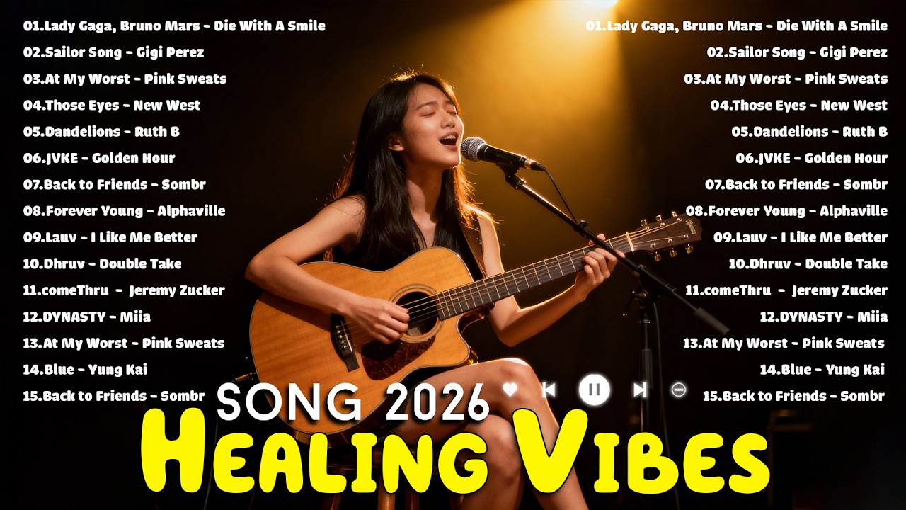 Best TikTok Songs 2026 🍃 Viral English Music 🎶 Soft Acoustic Covers for Relaxing Mood