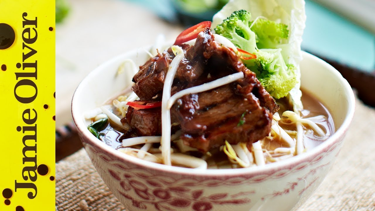 Beef Noodle Soup | Jamie’s Money Saving Meals (2013)