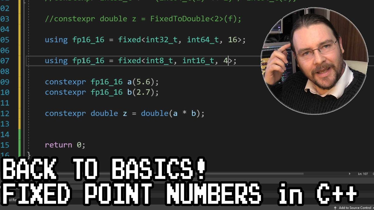 Back To Basics! Fixed Point Numbers in C++