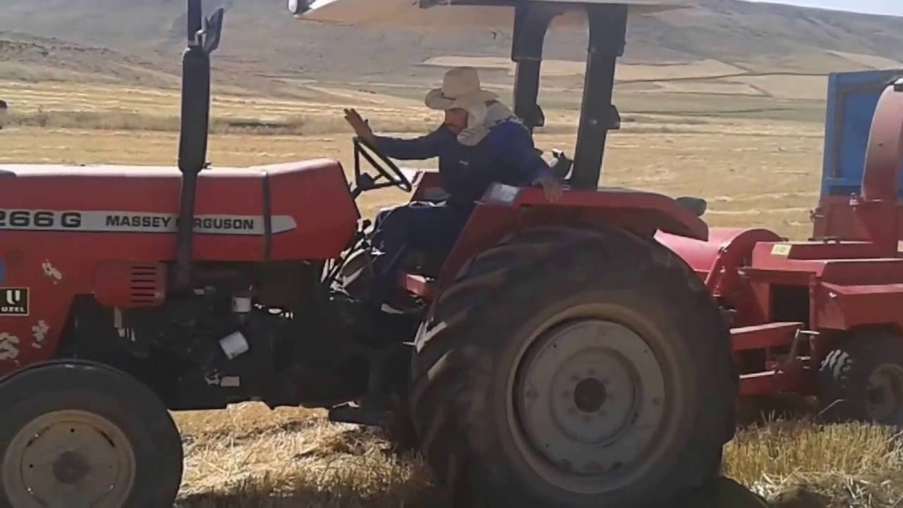 MF 266 G SAMAN MAKINASI İLE IMTİHANI (SİVAS ALTINYAYLA - MUTUBEY)