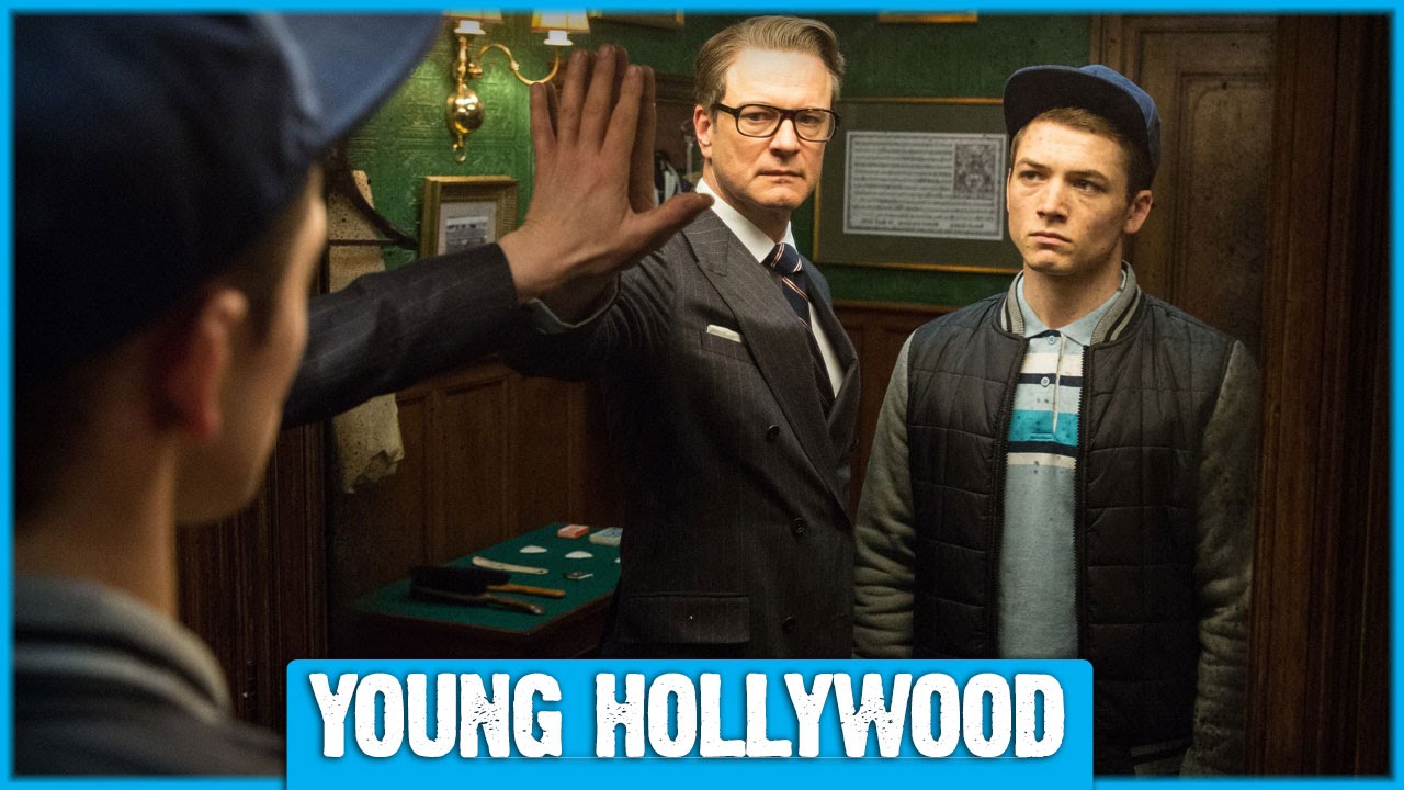 KINGSMAN Breakout Star Taron Egerton on the Gift He Gave Colin Firth!