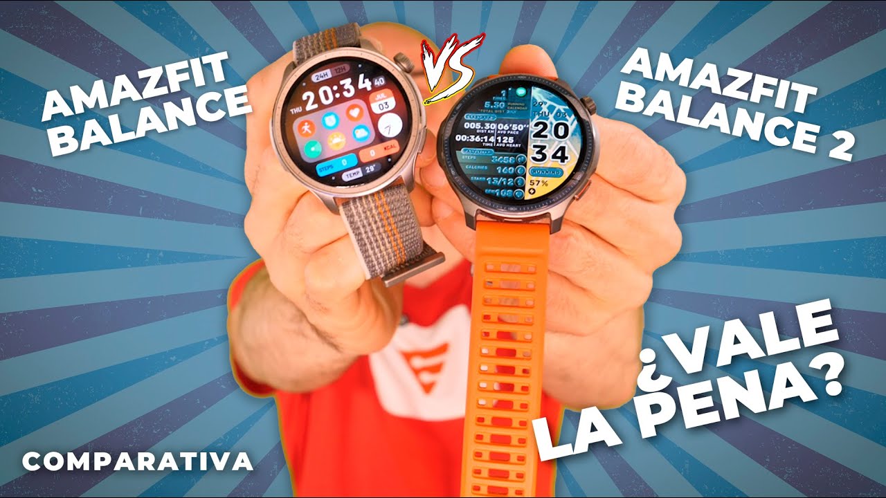 COMPARATIVA: Amazfit Balance 1 VS Balance 2 ⌚ ¿VALE LA PENA IR A POR EL NUEVO?