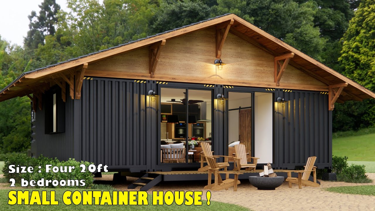 Shipping Container Homes | 2 Bedrooms | Small And Cozy Container House