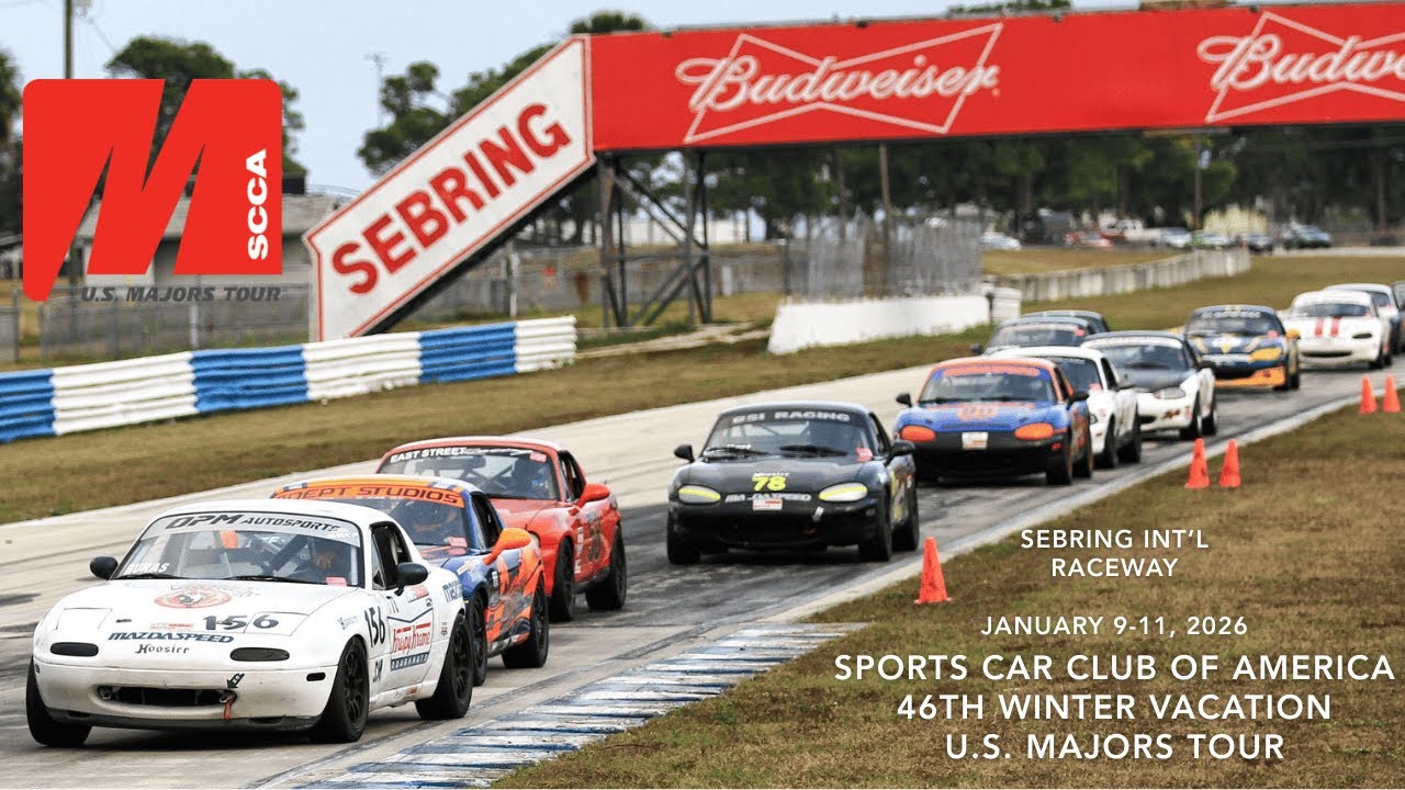 2026 Winter Vacation Majors @ Sebring - US Majors Tour - Sunday Coverage LIVE