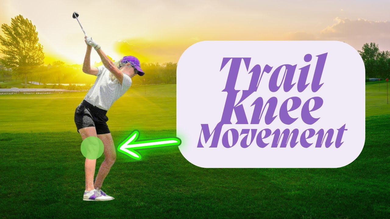 Proper Trail Knee Movement in the Downswing | Common Mistakes & Drills