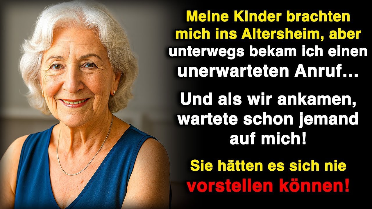 Meine Kinder wollten mich ins Heim abschieben, doch ein Anruf änderte alles!