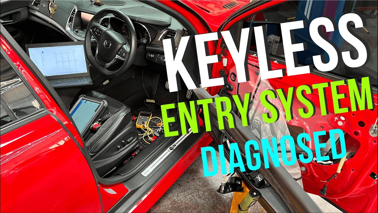 Keyless Entry System Not Working - Antenna Circuit High Voltage