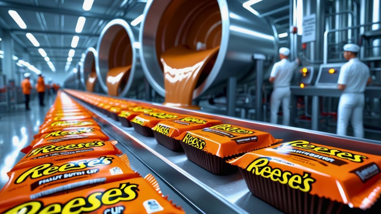 How Reese’s Are Born on the Factory Line