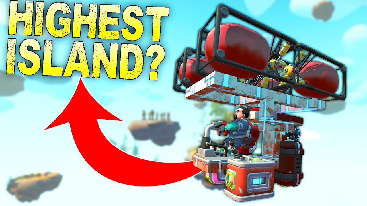 Upgrading My Airship To Reach The HIGHEST Island in the World!