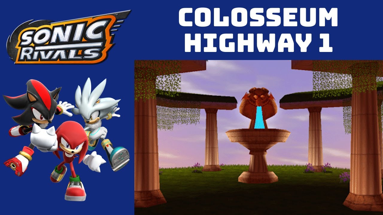 Sonic Rivals - Colosseum Highway 1 (Not Sonic) in 1:51.37