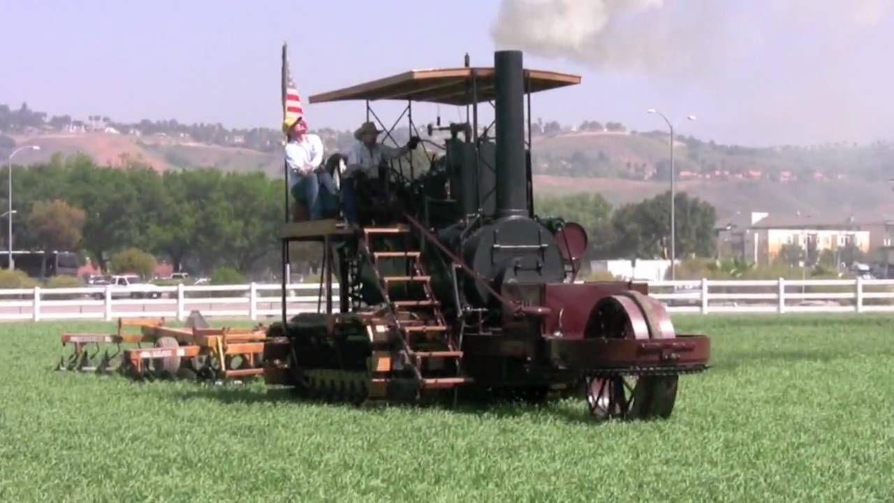 Don Hunter's Holt tractor