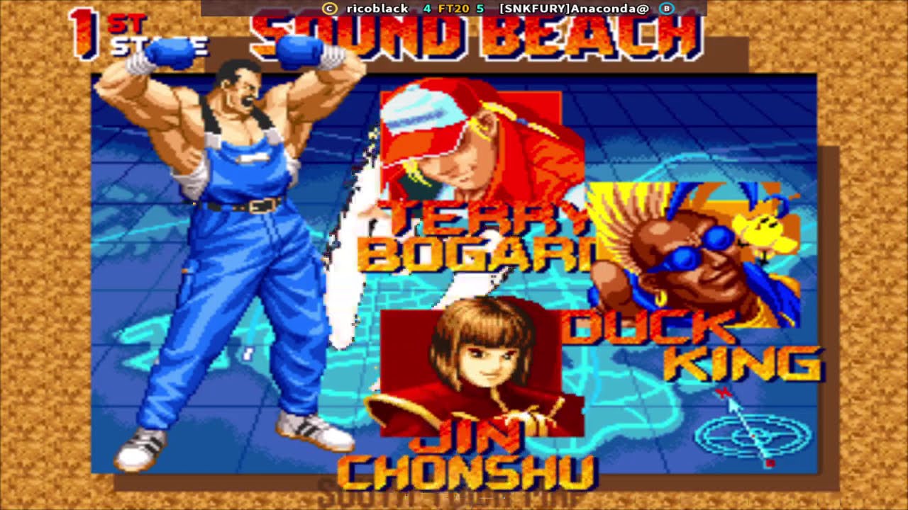 Real Bout Fatal Fury ricoblack (BR) vs [SNKFURY]Anaconda@ (BR) || Play Date 1 Mar 26