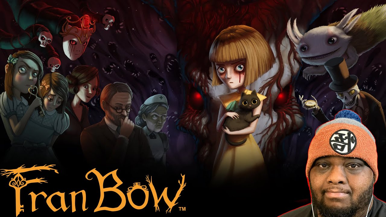 my chat made me play this (Fran Bow)