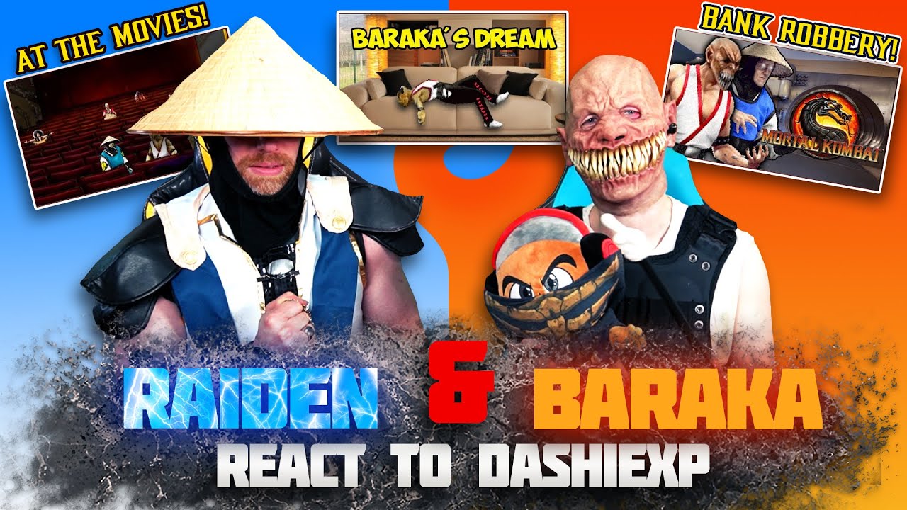 Raiden & Baraka React to DashieXP Mortal Kombat Episodes 8, 9, and 10! | MK11 PARODY!