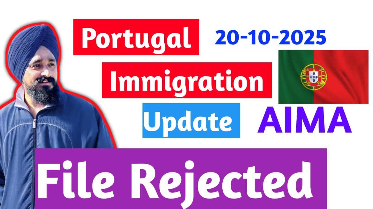 Portugal 🇵🇹 Immigration New Update | File Rejected Problem 😞 @sarwaraportugal 