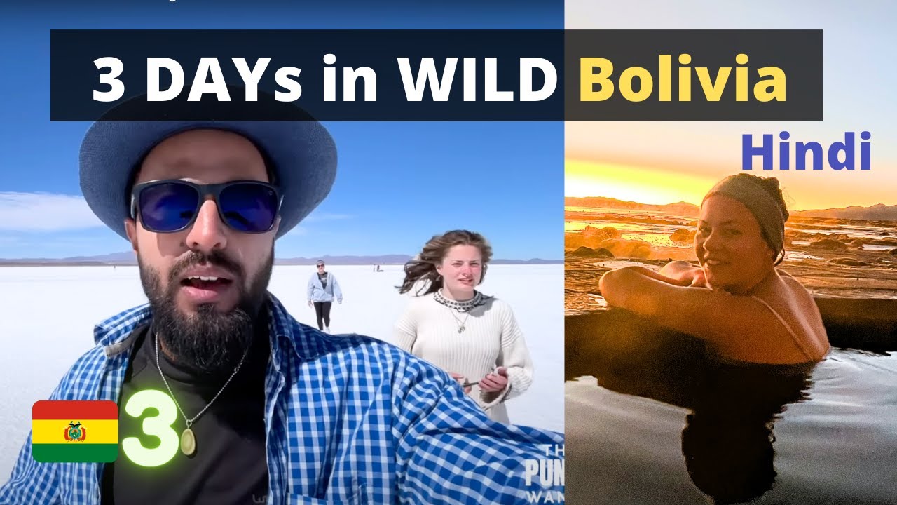 Salar De UYUNI extended tour in Bolivia ! Hindi Travel Vlog