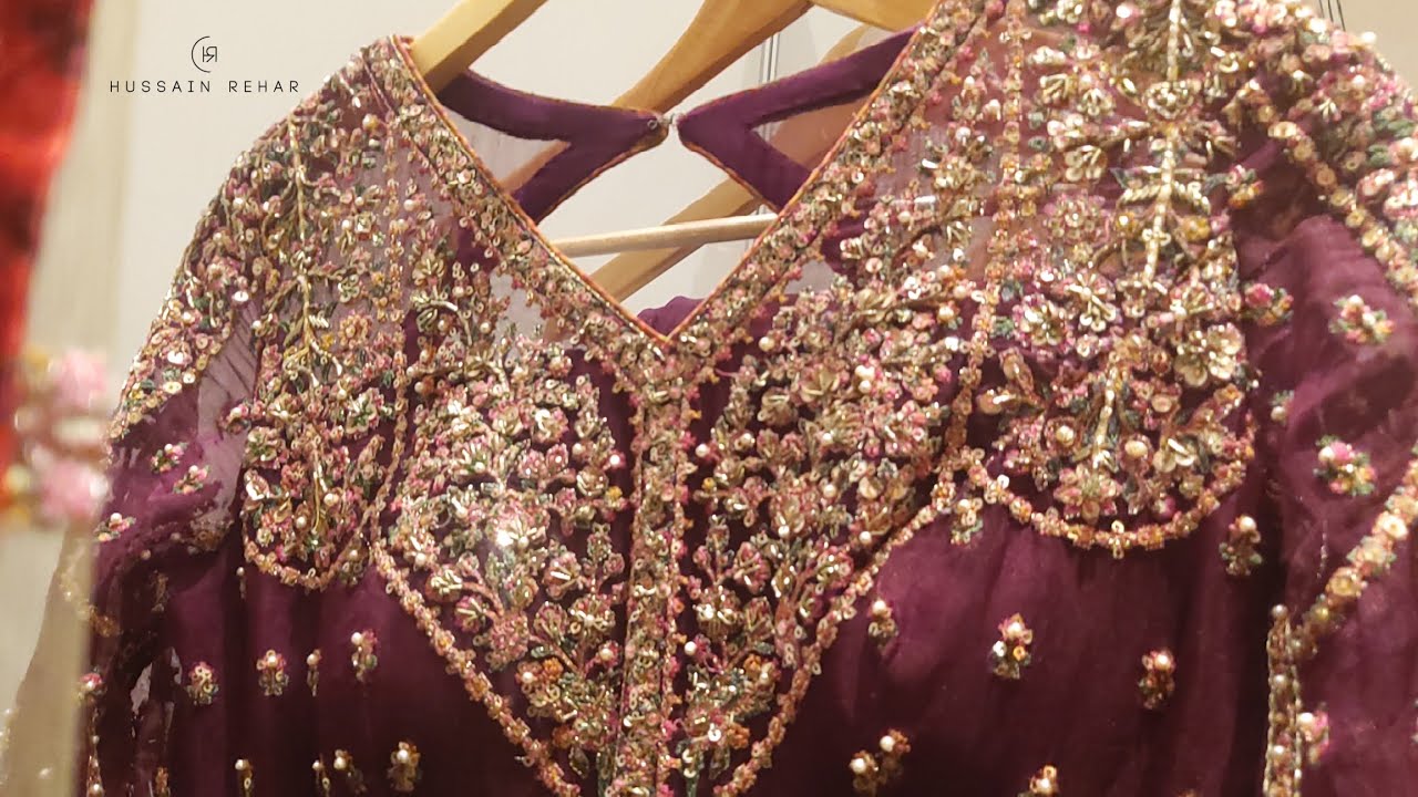 Hussain Rehar Luxury Bridal Dresses 2023 | Hussain Rehar Latest 2023 Luxury dresses collection