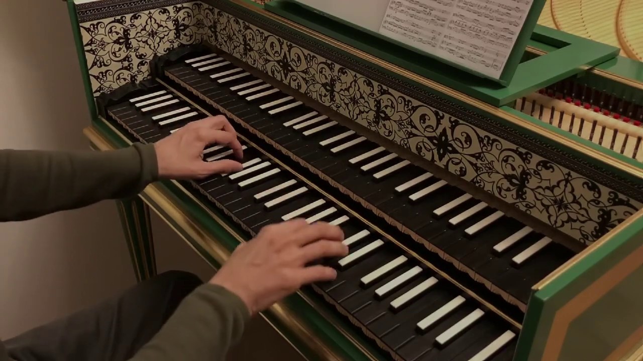 Bach - Sonata BWV 1028 - Harpsichord - Nicola Bisotti