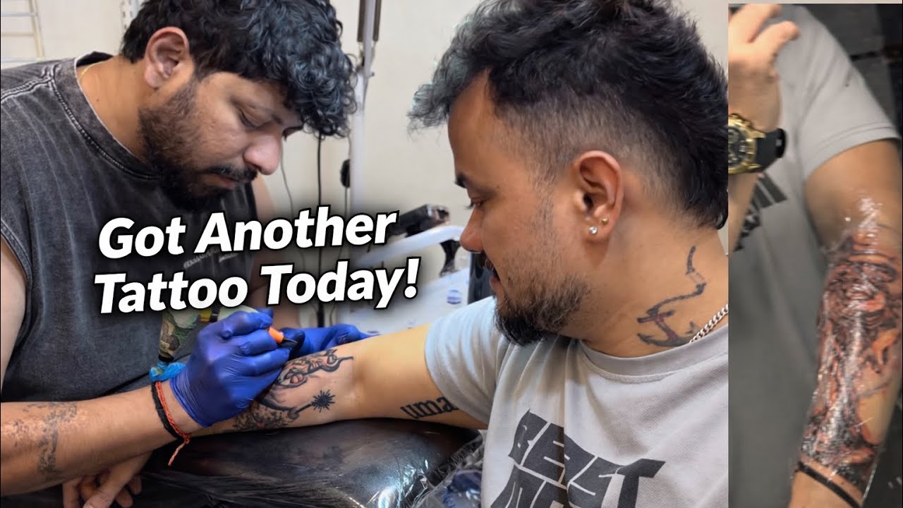 Itna Bada Tattoo… 3 Din Mein Banega🥵😳