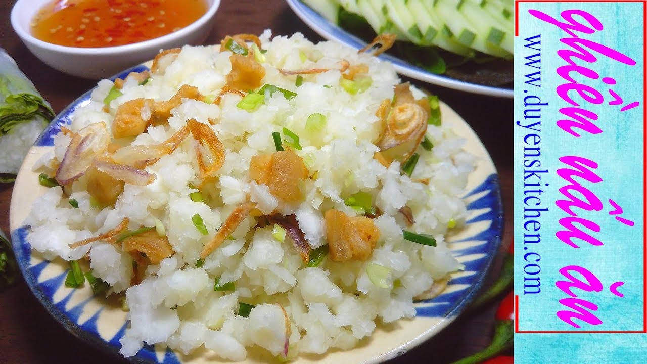 Cách Làm Khoai Mì Quết Mỡ Hành By Duyen's Kitchen | Ghiền nấu ăn