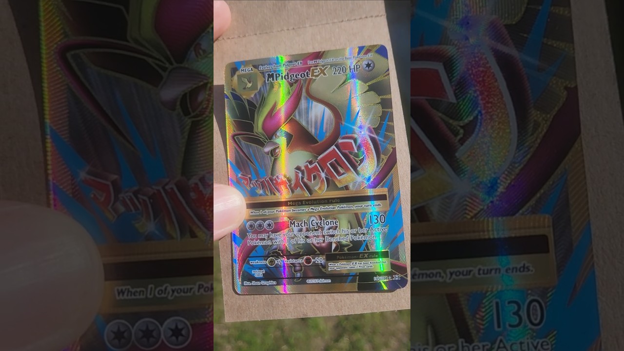 M Pidgeot EX ⚪️🔥🦅🔥🔴 #Pokemon #Pidgeot #XY #Evolutions #TCG #2016 #Nintendo #Shorts #YT