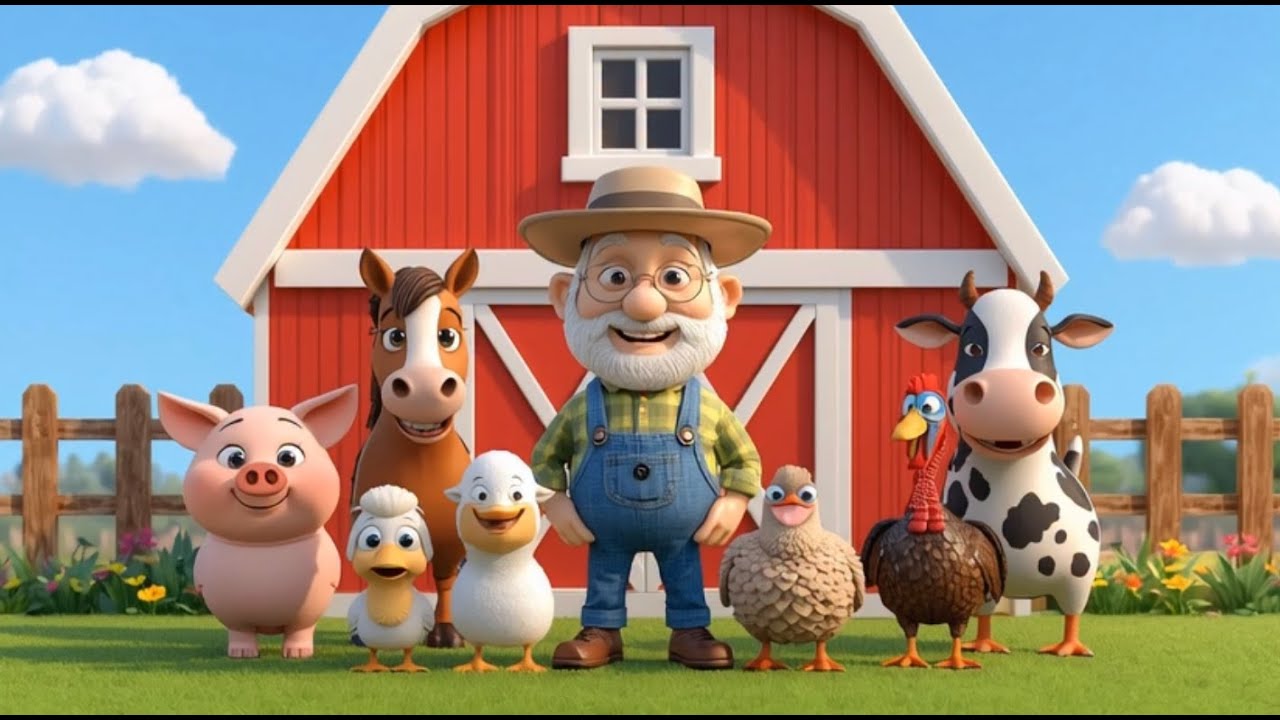Old MacDonald Had a Farm | Nursery Rhymes | Kids Song | WelcomeToTheKidsWorld