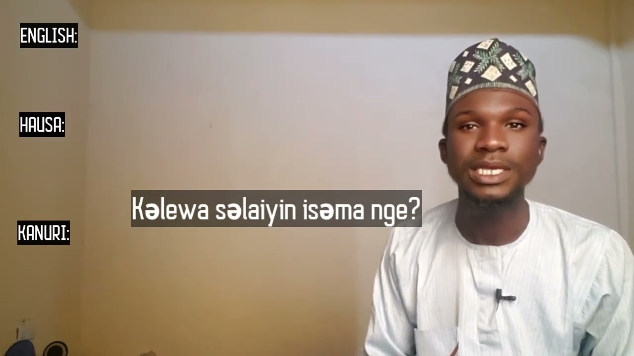 Learn what you speak in the reception in kanuri - ka koyi maganganu da ake yi a wajan taro